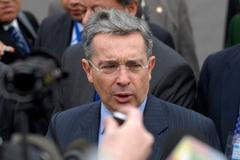 Kolumbijský prezident Álvaro Uribe