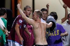 Fanoušci u hráčů West Hamu