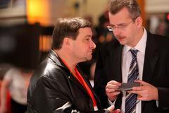 Sjezd ČSSD: Houska a Tvrdík