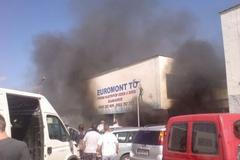 Výbuch ve slovenské továrně