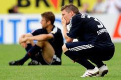 Smutný Bastian Schweinsteiger