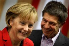 Angela Merkelová a Joachim Sauer