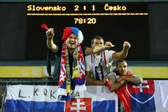 fotbal ČR-Slovensko