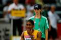Caster Semenyaová před startem běhu na 800 metrů
