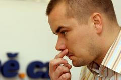 Marek Dalík při online rozhovoru