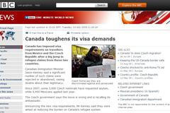 Kanada informuje, že zavedla víza pro Česko