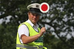 Policejní akce na silnici