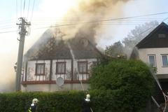 Požár na Náchodsku