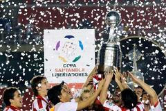 Fotbalisté Estudiantes se radují