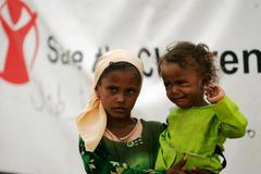 Jemen - uprchlický tábor Mazrak