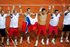 Čeští tenisté v Chorvatsku slaví postup do finále Davis Cupu