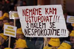 Protest zaměstnanců DPP