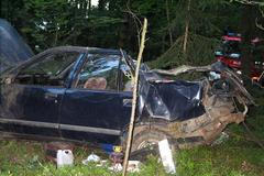 Při nehodě na Domažlicku zemřela dvouletá holčička