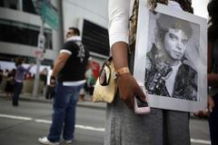 Rozloučení s Michaelem Jacksonem - Los Angeles