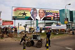 Obama v Ghaně