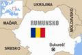 Rumunsko - mapa