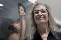 Annie Leibovitz při zahájení své retrospektivy v Madridu