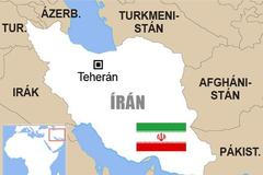 Írán - mapa