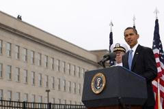 USA Obama Pentagon 11.září
