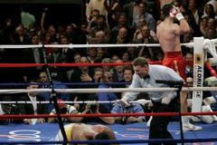 Calvin Brock a Vladimír Kličko