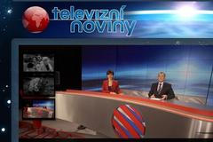 Televize Nova - grafika televizního studia