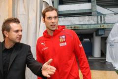 fotbal ČR-Slovensko, předvečer zápasu v kvalifikaci na MS