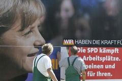 Merkelová - CDU - volby