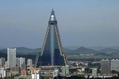 Severní Korea Pchjongjang hotel