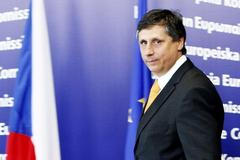 Ministerský předseda Jan Fischer na posledních konzultacích v Bruselu