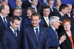 Evropští lídři na summitu EU v Bruselu