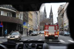 Na náměsí Míru vybuchla propanbutanová lahev