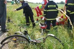 Cyklista se srazil s motorkou