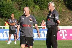 Trénink fotbalové reprezentace