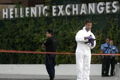 Řecko výbuch burza