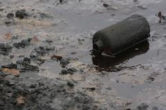 Olejové laguny Diamo v Ostravě