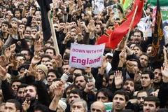 Provládní demnostrance v Íránu