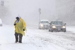 Sněhová kalamita v USA