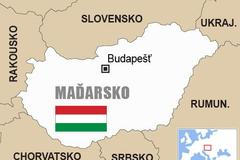 Maďarsko - mapa