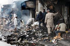 Krvavý výbuch v Karáčí