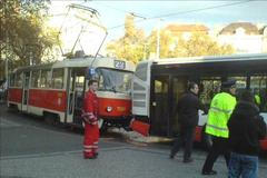 Nehoda na náměstí Míru