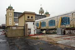 Výstaviště rok od požáru