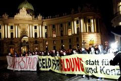 Rakouští studenti obsadili univerzity