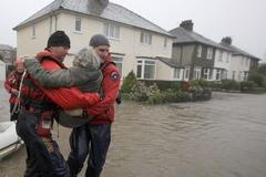 Povodně v Británii