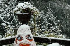 Sníh na Děčínsku