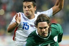 fotbal Česko - Slovinsko