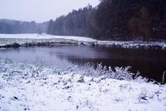 Zasněžené Počátky na Vysočině