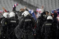 Fanoušci slaví postup Slovenska na MS