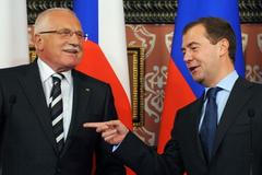 Klaus Medveděv Rusko Česko