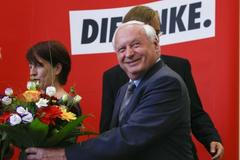 Německo volby Die Linke Lafontaine