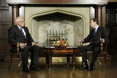 Rusko Česko Klaus Medveděv